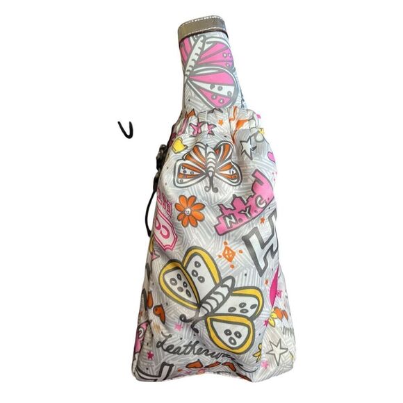 COACH POPPY BANDANA BUTTERFLY XL MULTIFUNCTION TOTE GUC - Picture 5 of 7